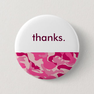Roze-Camo-LG, dank Ronde Button 5,7 Cm