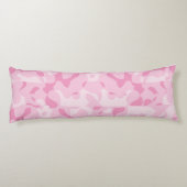 Roze Camo Lichaamskussen (Achterkant)