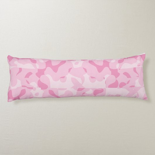 Roze Camo Lichaamskussen (Achterkant)
