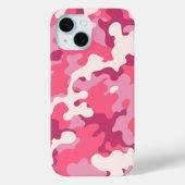 Roze Camo Matching Trendy Camouflage Patroon Case-Mate iPhone Case (Achterkant)