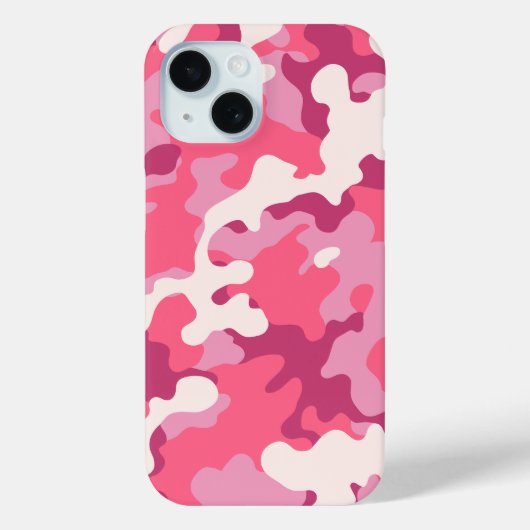 Roze Camo Matching Trendy Camouflage Patroon Case-Mate iPhone Case (Achterkant)