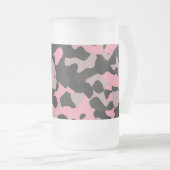 Roze Camo Matglas Bierpul (Voorkant rechts)