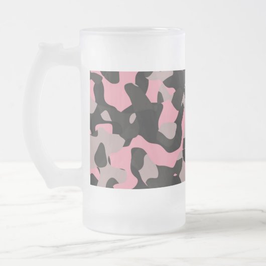 Roze Camo Matglas Bierpul (Links)