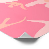 Roze Camo - Meisjesachtige Camo Poster (Hoek)