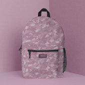 Roze Camo Moderne Camouflage Gedrukte Rugzak