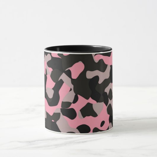 Roze Camo Mok (Midden)