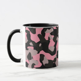Roze Camo Mok