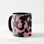 Roze Camo Mok (Voorkant links)