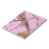 Roze Camo Notitieblok (Linkerzijde)