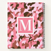 Roze Camo Notitieboek (Achterkant)