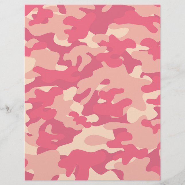 Roze Camo-ontwerp (Voorkant)