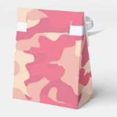 Roze Camo-ontwerp Bedankdoosjes (Achterkant)