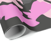 Roze Camo, papier voor onmiddellijke verpakking (Rol Hoek)