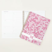 Roze Camo Patroon Abstracte Art Decor Design Planner (Display)