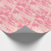Roze Camo Pattern Cadeaupapier (Hoek)