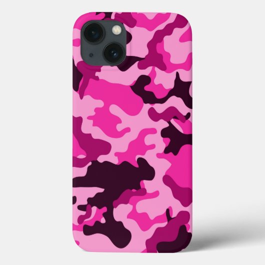 Roze Camo Pattern Case-Mate iPhone Case (Achterkant)