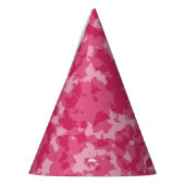 Roze Camo Pattern Feesthoedjes (Links)