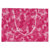 Roze Camo Pattern Groot Cadeauzakje (Achterkant)