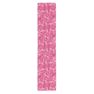 Roze Camo Pattern Korte Tafelloper
