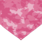 Roze Camo Pattern Tafelkleed (Gekanteld)