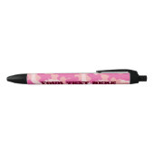 Roze Camo Pen - Voeg Jouw tekst toe (Bovenkant)