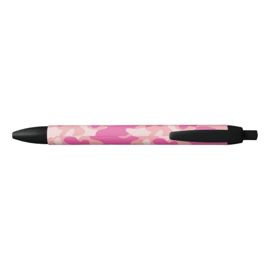 Roze Camo Pen - Voeg Jouw tekst toe (Achterkant)