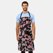 Roze Camo Schort (Gedragen)