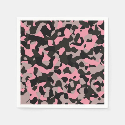 Roze Camo Servet (Voorkant)