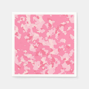Roze Camo Servet