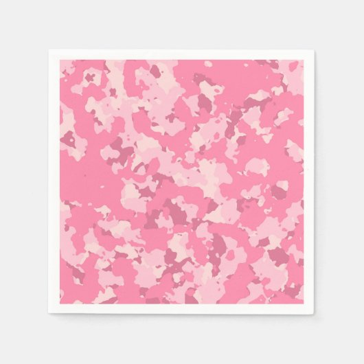 Roze Camo Servet (Voorkant)