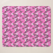 Roze Camo Sherpa Deken (Voorkant (horizontaal))