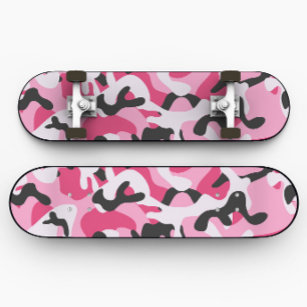 Roze Camo Skateboard   Camo Skateboard