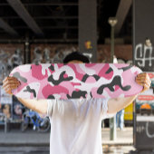 Roze Camo Skateboard | Camo Skateboard