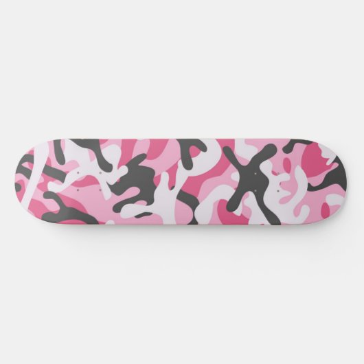 Roze Camo Skateboard | Camo Skateboard (Horizontaal)