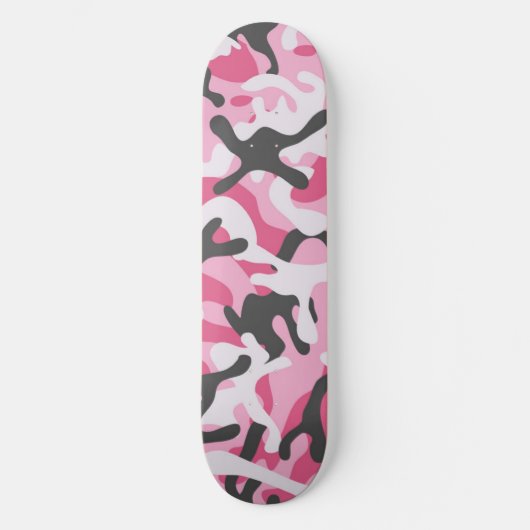 Roze Camo Skateboard | Camo Skateboard (Voorkant)