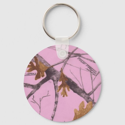 Roze Camo Sleutelhanger (Voorkant)