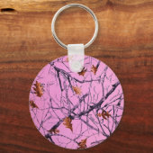 Roze Camo Sleutelhanger (Voorkant)