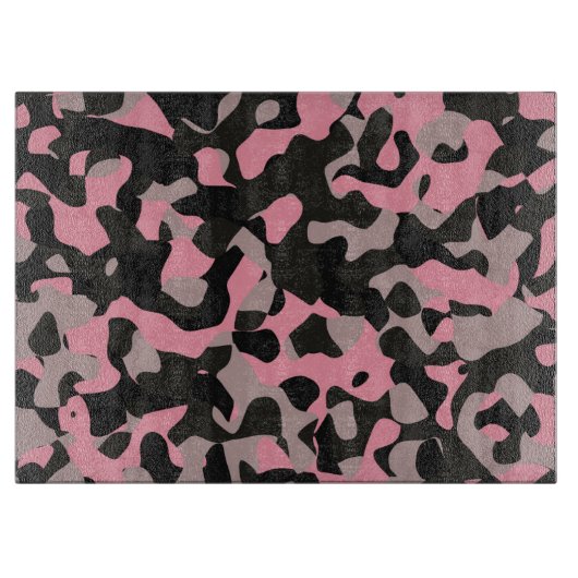 Roze Camo Snijplank (Voorkant)