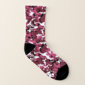 Roze Camo Sokken (Rechts - buiten)