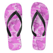 Roze Camo-Teenslippers Teenslippers (Voetbed)