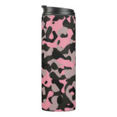 Roze Camo Thermosbeker (Geroteerd rechts)