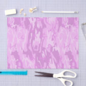Roze Camo Tissuepapier (Craft)