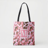 Roze Camo Tote Bag (Voorkant)