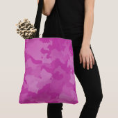 Roze Camo Tote Bag (Dichtbij)