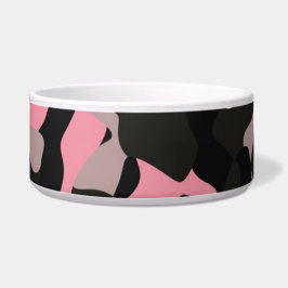 Roze Camo Voerbakje
