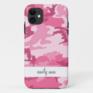 Roze Camoflage Patroon voor stadsontwikkeling Case-Mate iPhone Case