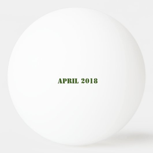 Roze Camouflage Bachelorette Ping Pong Ball (Achterkant)