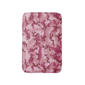 Roze camouflage badmat (Voorkant Verticaal)