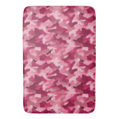 Roze Camouflage Badmat (Voorkant Verticaal)
