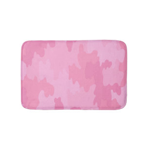 Roze Camouflage Bath Mat